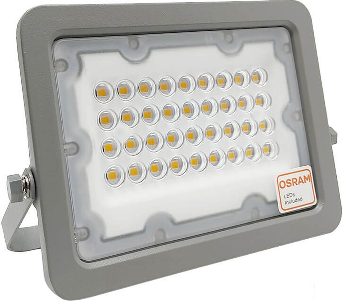 LED Bouwlamp - 30 Watt - LED Schijnwerper - Helder/Koud Wit 6000K - Waterdicht IP65 - 120LM/W - Flikkervrij - OSRAM LEDs