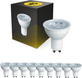 Voordeelpak 10x LED Spot GU10 PAR16 4W 345lm 36D - 827 Zeer Warm Wit | Vervangt 50W