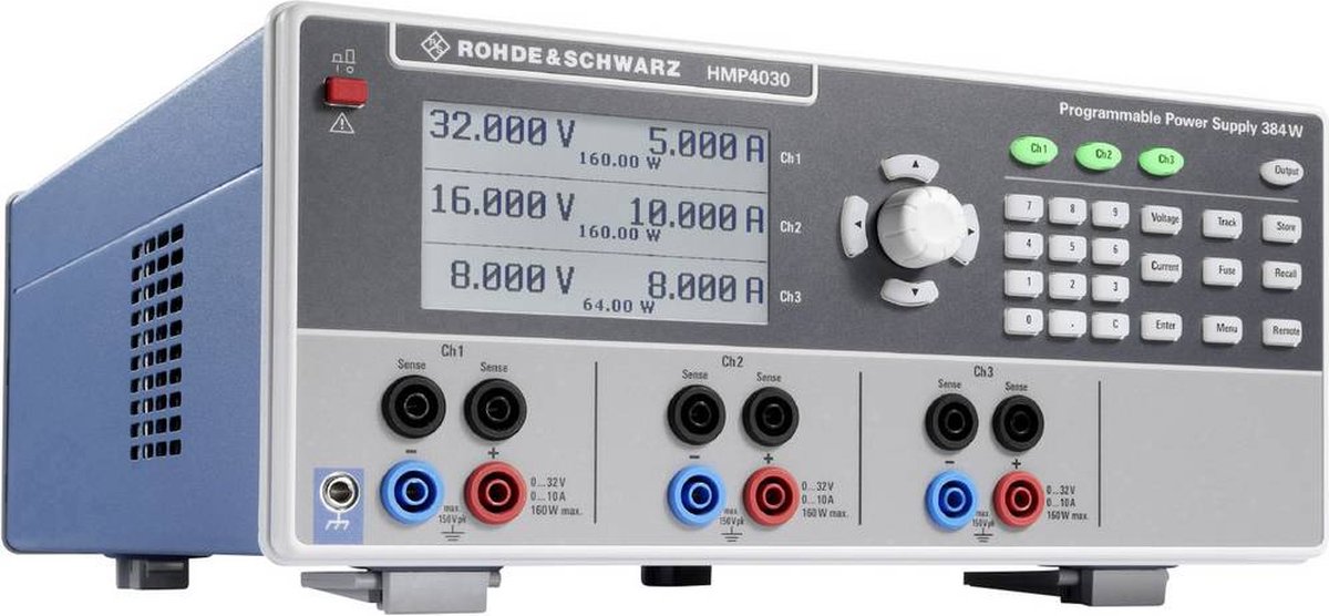 Rohde & Schwarz HMP4030 Labvoeding, regelbaar 32 V (max.) 10 A (max.) 384 W Op afstand bedienbaar, Programmeerbaar Aant