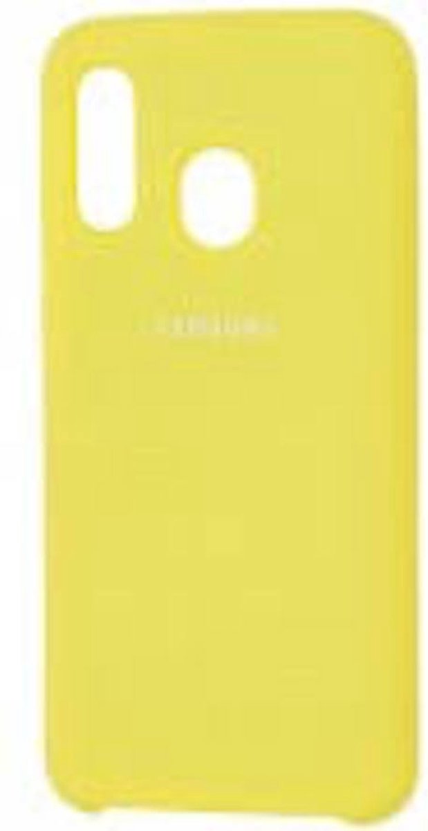 Samsung Galaxy A40 Silicone Case Yellow