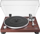Bol.com Audio-Technica Handbediende Bluetooth Platenspeler met Riemaandrijving AT-LPW50BTRW - Palissanderhout - draaitafel aanbieding