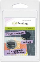 CraftEmotions 2 Power magneten anti slip voor magn. media mat ca 19mm