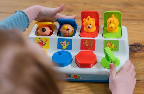 Bumba interactief speelgoed - pop up figuren van Merkloos — afbeelding 2