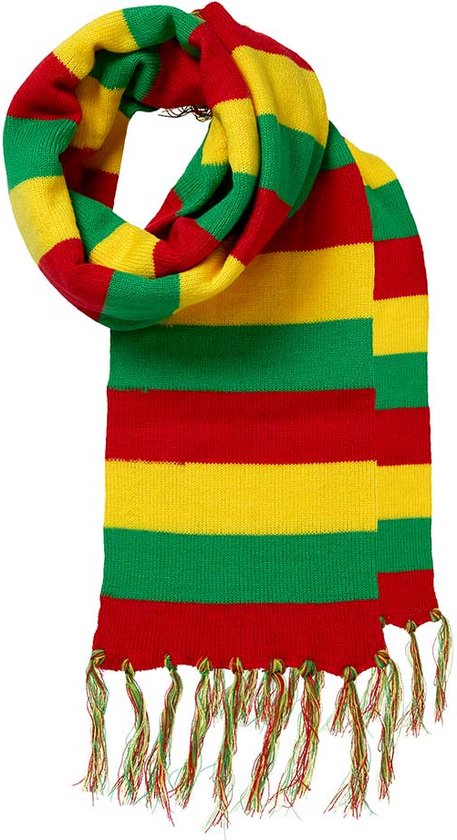 Feest sjaals | Carnavals sjaal | rood|geel|groen | one size | Carnaval  Limburg | Sjaal... | bol.com
