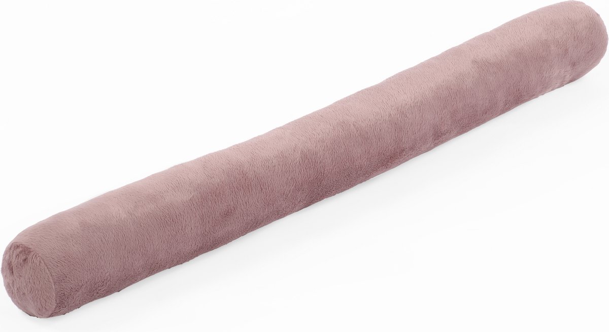 Tochthond voor deuren / Tochtstopper / Tochtrol | Polyester | Mauve 90 x 10 cm