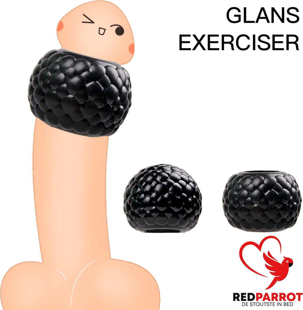 Goedkoopste Voorhuid corrector Eikel sleeve | Vertraagd klaarkomen | BDSM | Cockring | 3 in 1 | Penis ring | Langer volhouden | Penis sleeve - One Size