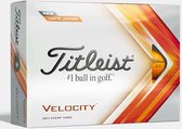Titleist Velocity golfballen dozijn mat oranje
