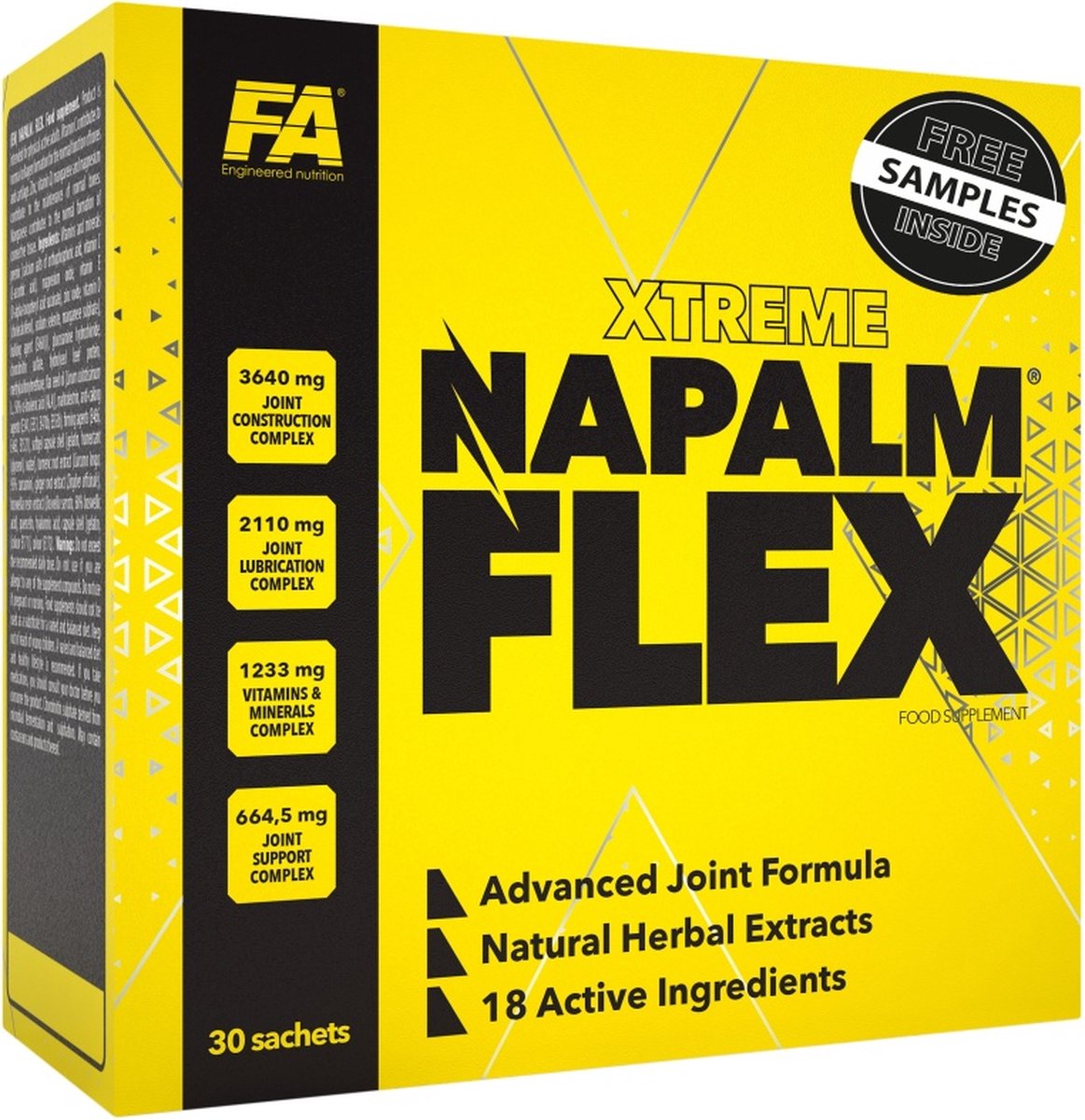 Xtreme Napalm - Flex - Advanced Joint Formula - 30 sachets