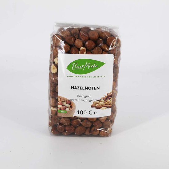 Hazelnoten rauw 400g BIO