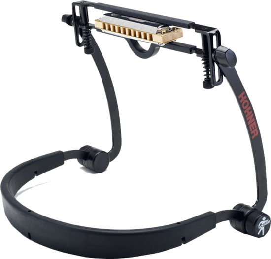 Foto: Mondharmonica houder hohner flex rack nekhouder topmerk comfort