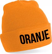 Bellatio Decorations Oranje muts Koningsdag - EK/WK voetbal - one size
