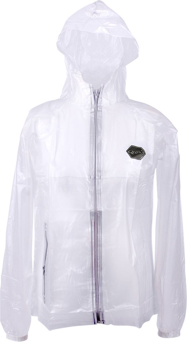Qhp Regenjas - Transparant - L