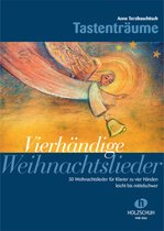 Holzschuh Verlag Vierhändige Weihnachtslieder Terzibaschitsch, Klavier 4ms - Kerstmis boek voor toetsinstrumenten