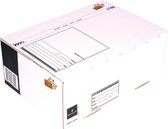 Postpakketbox 4 cleverpack 305x215x110mm 25st wit | Pak a 25 stuk