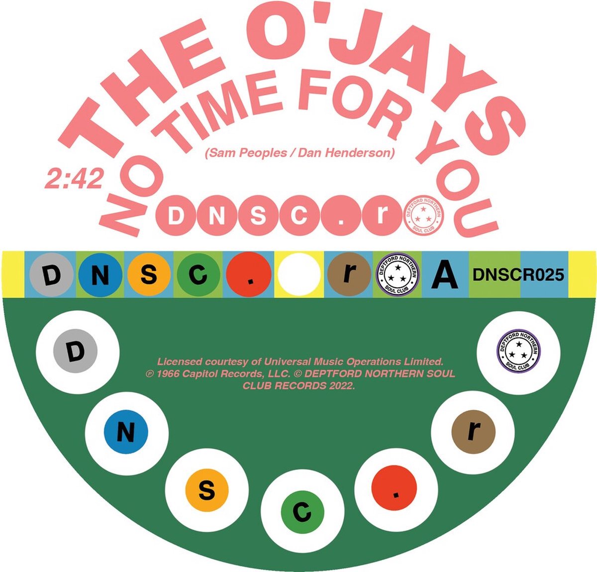 O'Jays & Willie Hightower - No Time For You / Because I Love You (7" Single)