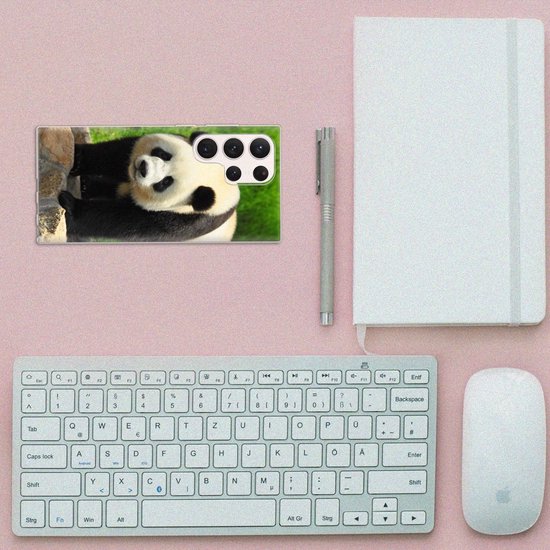 Coque pour Samsung Galaxy S23 Ultra TPU Bumper Silicone Étui Housse Panda