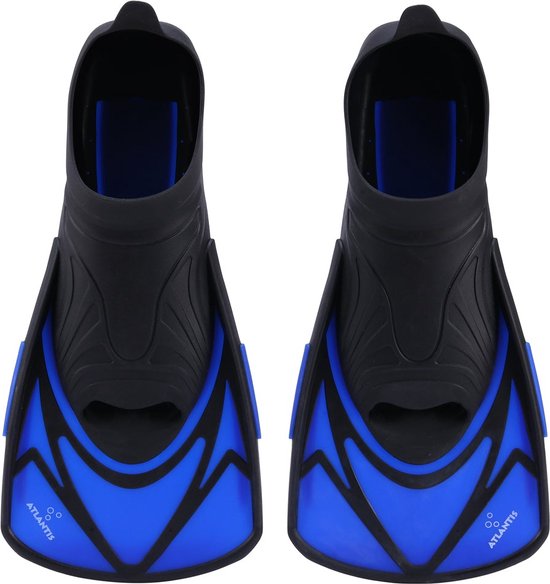 Atlantis Marlin - Palmes - Adultes - Blauw/ Zwart - 40/41