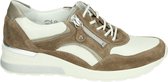 Waldlaufer 939011 H Clara - Lage sneakersDames sneakers - Kleur: Wit/beige - Maat: 40