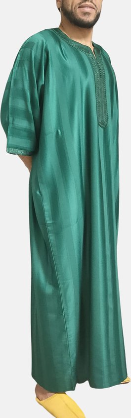 Bastwahl Djellaba Homme Islamique Vêtements De Prière Manches Longues Kamis Djellaba Abaya Coton Lin Jelaba Marocaine Noir Jelaba Robe Chemise De Nuit