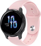 iMoshion Siliconen 22 mm - Convient pour Samsung Galaxy Watch 46mm / 3 (45mm) / Gear s3 - Polar Vantage M2 / Grit X - Garmin Vivoactive 4 / Venu 2 - Huawei Watch GT 3 (pro) / 2 - Amazfit GTR - Rose