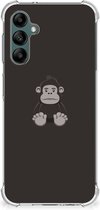 Smartphone hoesje Geschikt voor Samsung Galaxy A14 5G Hoesje Bumper met transparante rand Gorilla