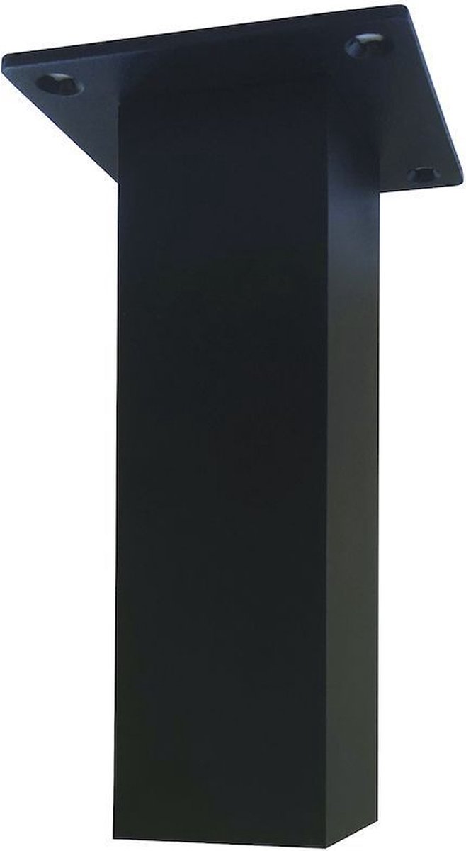 Bladsteun model 5x5 vierkant zwart Doeco Bladsteunen