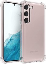 Hoesje Schokbestendig en Dun TPU Transparant Geschikt voor Samsung Galaxy S23