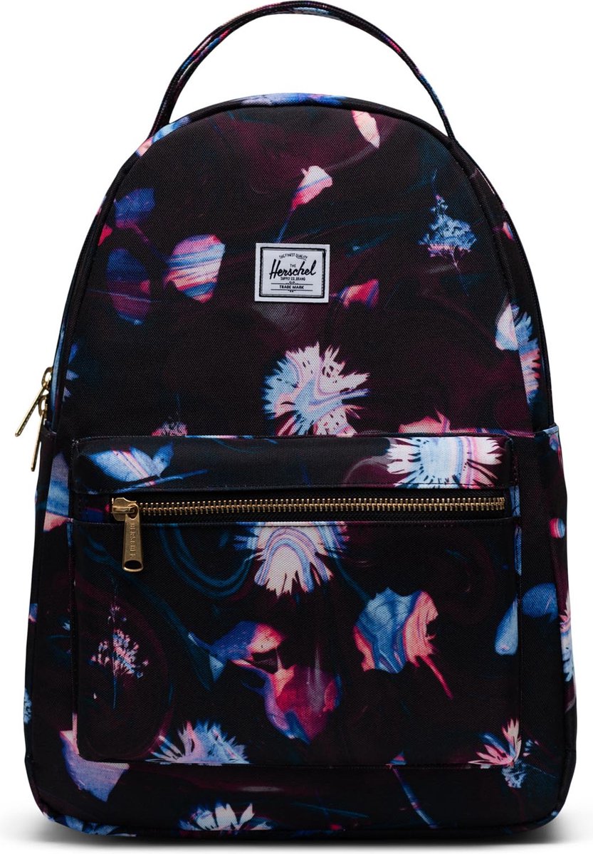 Nova Mid-Volume - Sunlight Floral / Vrouwelijke rugzak met dubbele handvaten; met 18L opbergruimte en intern opbervak / Beperkte Levenslange Garantie / Bloemenprint