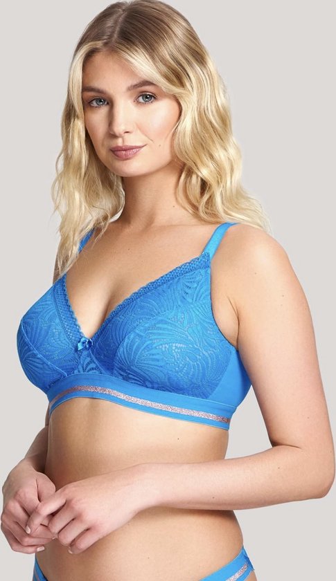 Soutien- Triangle sans armatures Blauw azur Cleo By Panache Lyzy Vibe UK:FF65 EU:H65