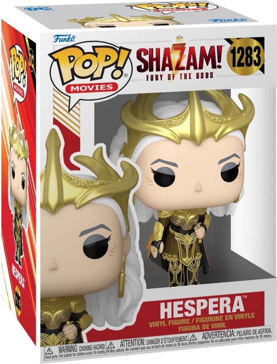 Funko Pop! Schlüsselanhänger: Shazam 2 - Hespera – Offizielle Vinyl-Minifigur Zum Sammeln – Ca. 5 Cm