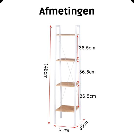 GOPLUS Boekenkast, 5 lagen, plantenrek, kantoorrek met 8 opbergvakken, opbergrek voor de presentatie van boeken, planten, servies, ruimteverdeler, staand rek voor woonkamer, slaapkamer, kantoor GOPLUS Boekenkast, 5 lagen, plantenrek, kantoorrek met 8 opbergvakken, opbergrek voor de presentatie van boeken, planten, servies, ruimteverdeler, staand rek voor woonkamer, slaapkamer, kantoor