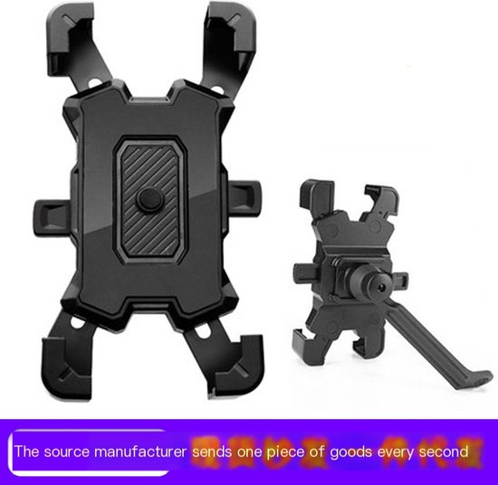 Opvouwbare Telefoonhouder – 360° Draaibaar, Geschikt Voor 4,7-6,9 Inch, Ideaal Voor Vliegtuigreizen (zwart, ABS + Siliconen)