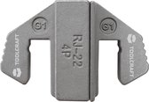 TOOLCRAFT Krimp-onderdelen Krimpinzetstuk voor 4P4C/RJ22 connector Geschikt voor merk: TOOLCRAFT PZ-500