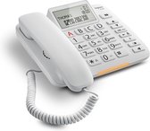 Gigaset DL380 Analoge telefoon Wit Nummerherkenning