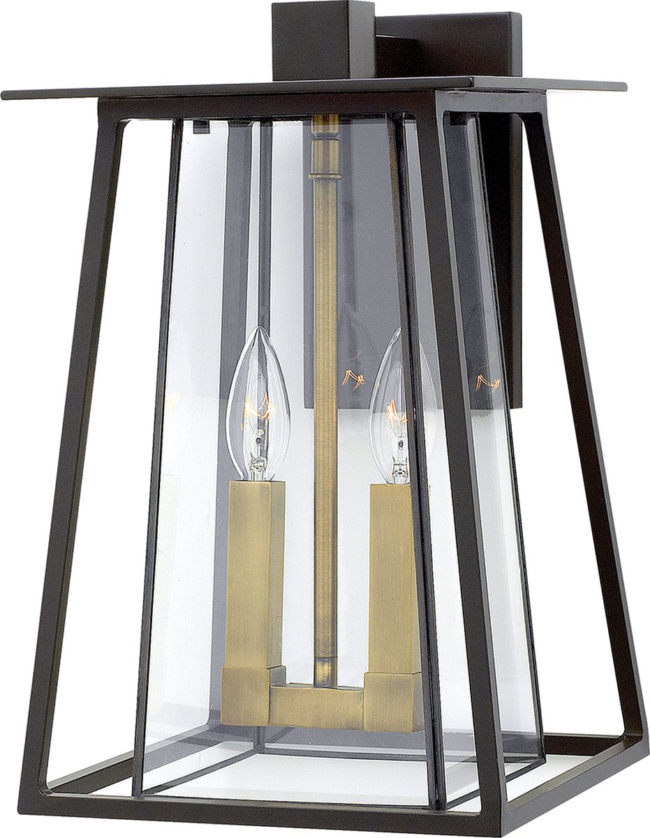 Steady Lighting - Wandlamp - Brons - 26.1 x 23.6 x 0 cm- Geschikt voor woon en eetkamer