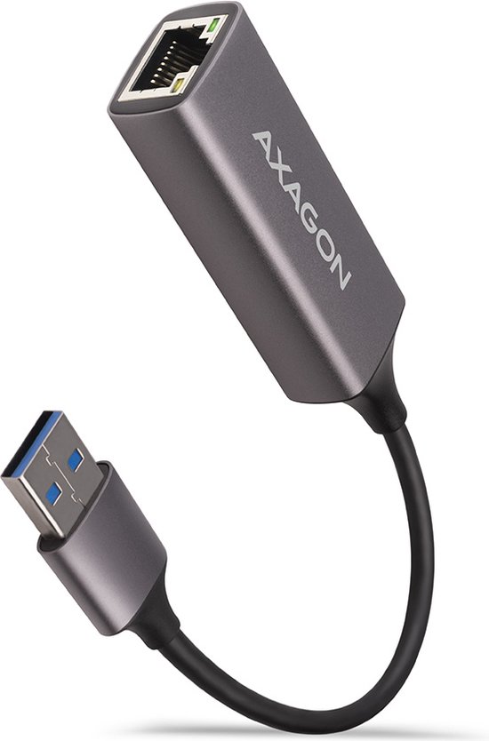 AXAGON ADE-SR Netwerkadapter 1000 MBit/s LAN (10/100/1000 MBit/s), USB