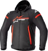 Alpinestars Zaca Waterproof Jacket Black Bright Red White L - Maat - Jas