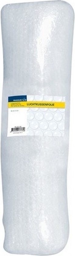 Noppenfolie/bubbeltjesfolie op rol 5 meter x 50 cm - Bubbelfolie/bubbeltjesplastic