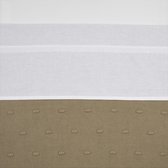 Meyco Baby Lace ledikant laken - white - 100x150cm