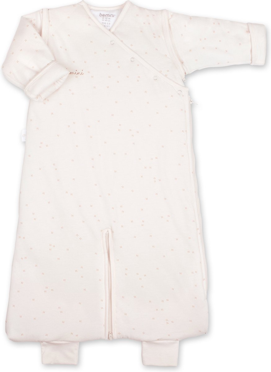 BEMINI Babyslaapzak - MAGIC BAG 4-12m - TOG 3 - Warm cocon - Mini pudding