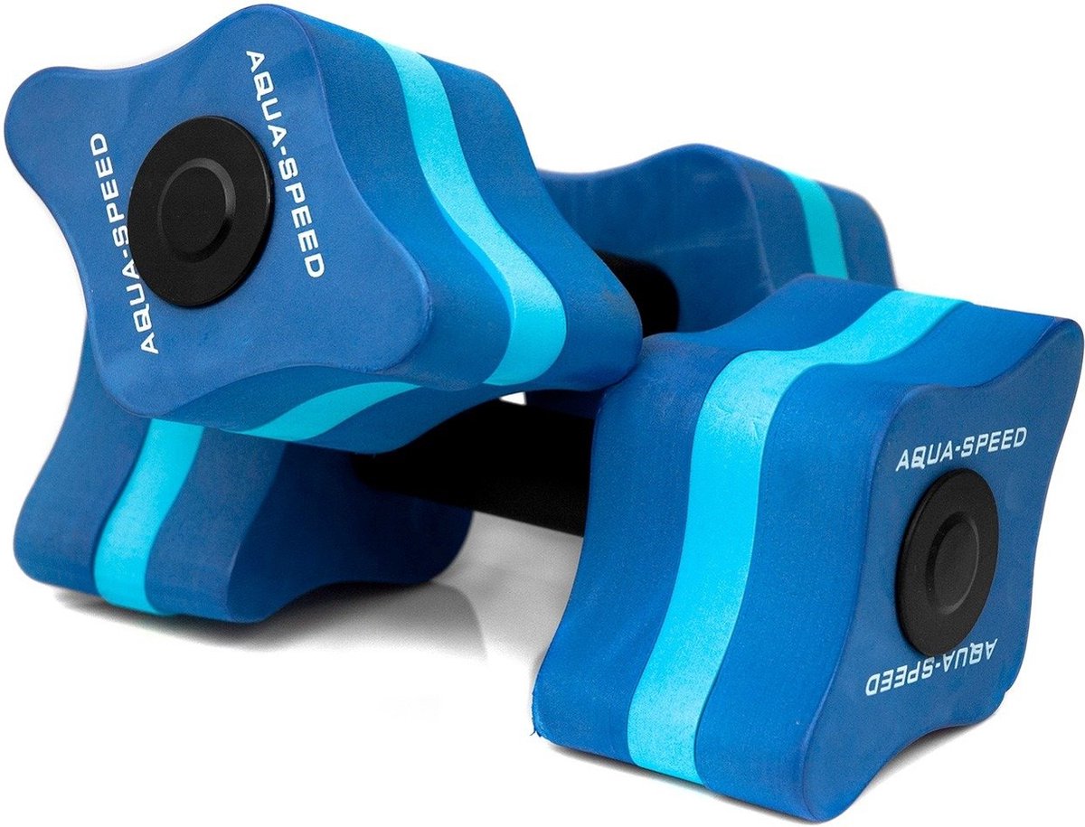Aqua Speed - Dumbells voor Aquafittnes Foam - Blauw
