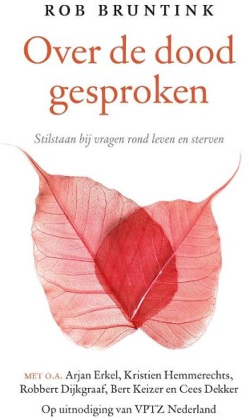 Over de dood gesproken - cover
