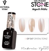 Victoria Vynn – Salon Gelpolish 267 Crystal Topaz – Cat Eye Goud - vernis gel doré - vernis gel - laque - paillettes - paillettes - ongles - soin des ongles - technicienne des ongles - uv/led - technicienne des ongles - callance