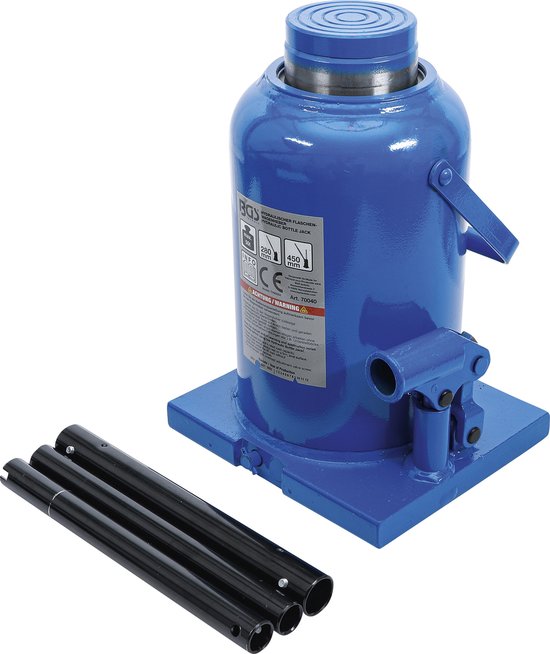 Delta hydraulische potkrik 8 ton - De Boer