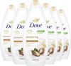 Dove Purely Pampering Sheabutter & Vanille Douchecrème - 6 x 500 ml