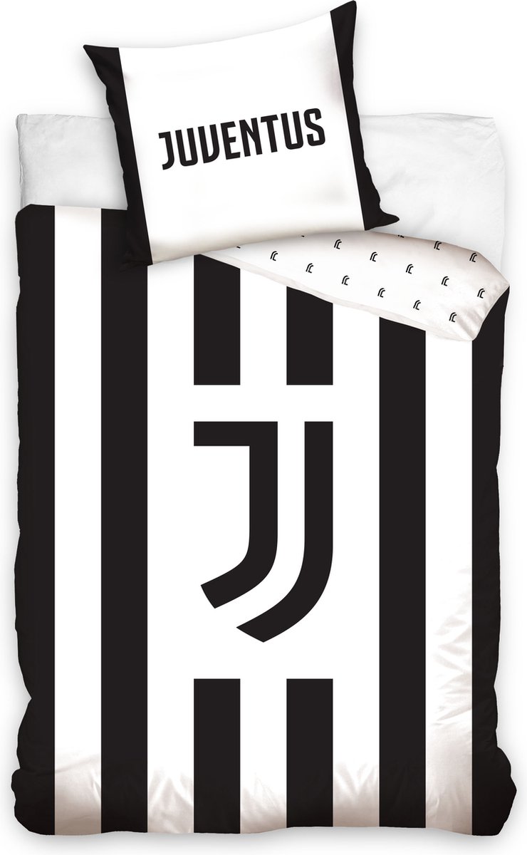 Housse de couette Juventus - Simple - 140x200 cm - Taie d' Kussensloop  60x70 cm -... | bol.com