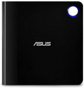 ASUS SBW-06D5H-U, Noir, Argent, Plateau, PC de bureau/PC portable, Blu-Ray RW, USB 3.1 Gen 1, 80,120 mm