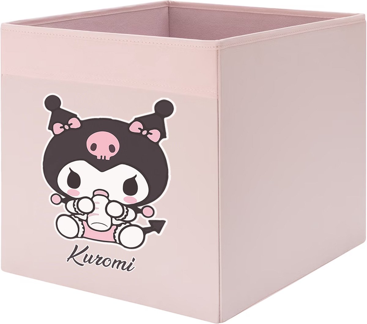 2x Sanri Kuromi & My Melody Panier de Rangement Boîte de Rangement - ROSE  Ikea Kallax