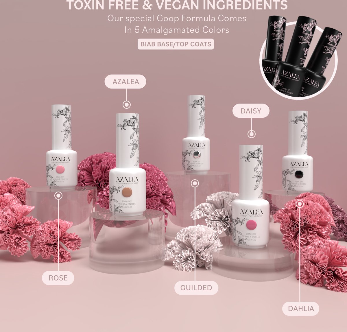 Azalea® Professionele "Hybrid Gel" Extension Gellak Starterset