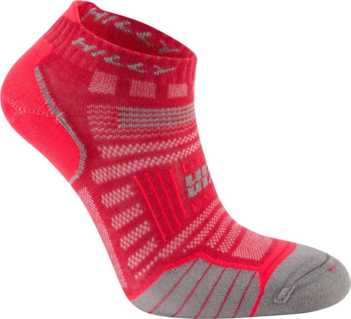 Hilly TwinSkin Socklet - Oranje - 39-42